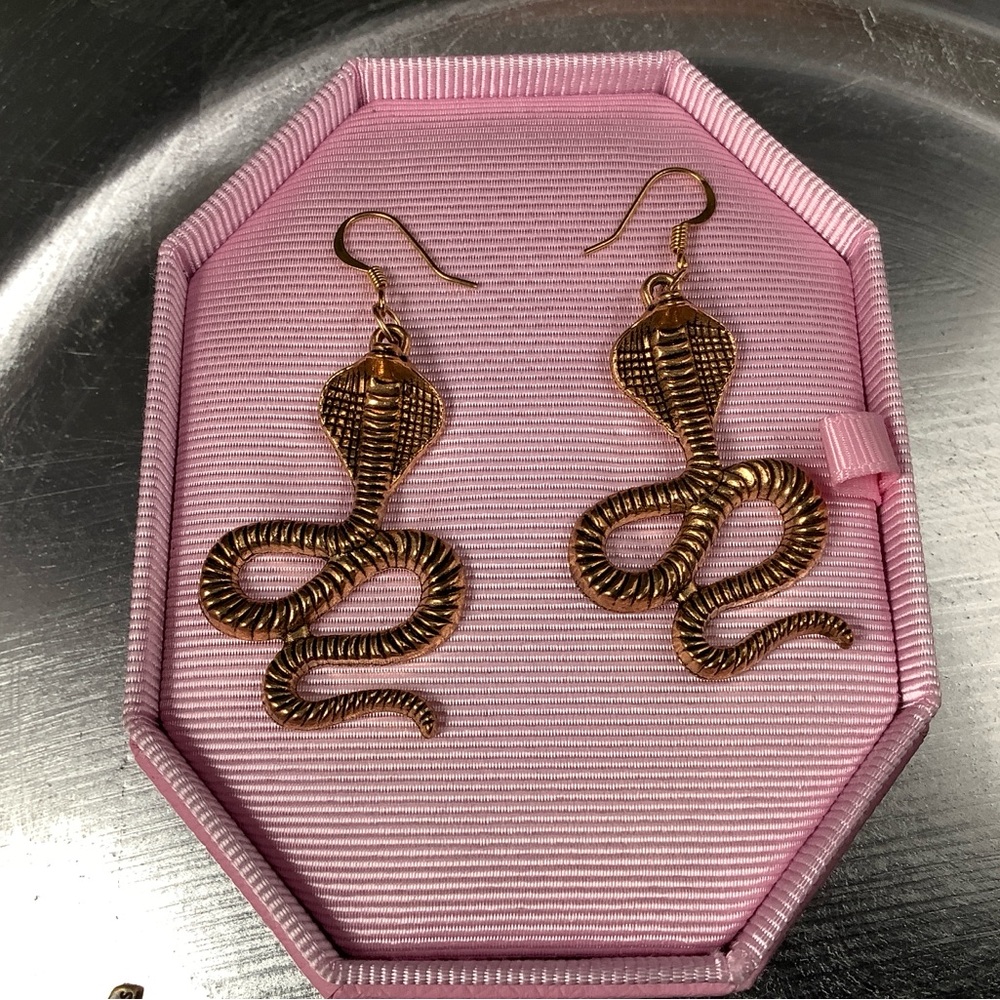 Snake Earrings - image 1